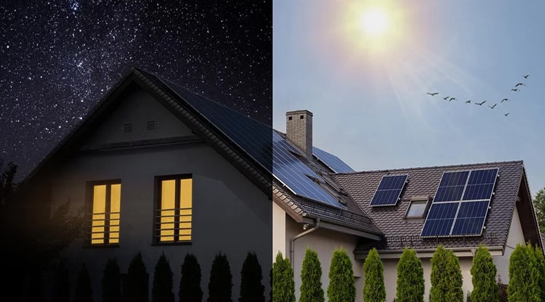 Vale la pena instalar un sistema de energía solar en casa solo si funciona de dia y de noche