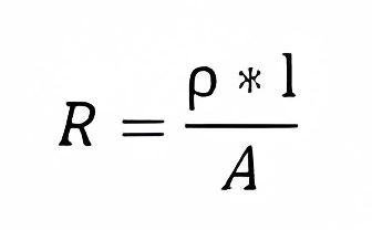 Ecuación para calcular la resistencia de los conductores eléctricos
