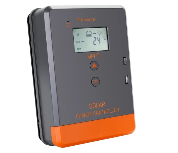 Regulador de carga solar automático de 20 A Marca PowMr