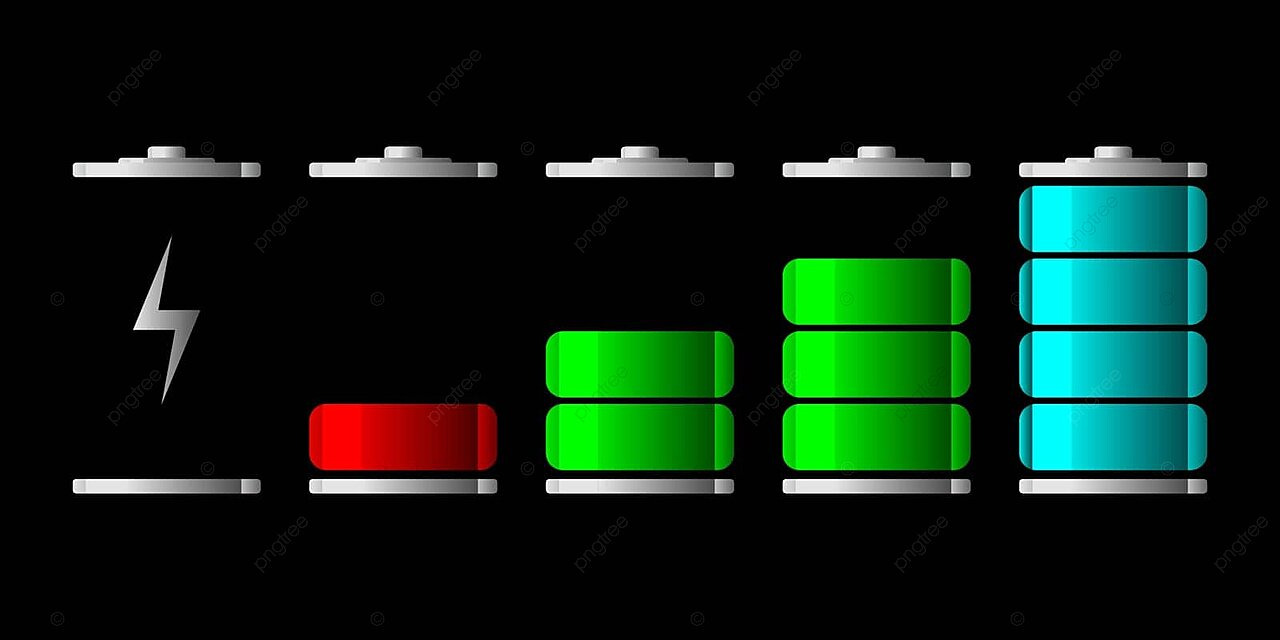 eficiencia de recarga para el cálculo de capacidad de baterías