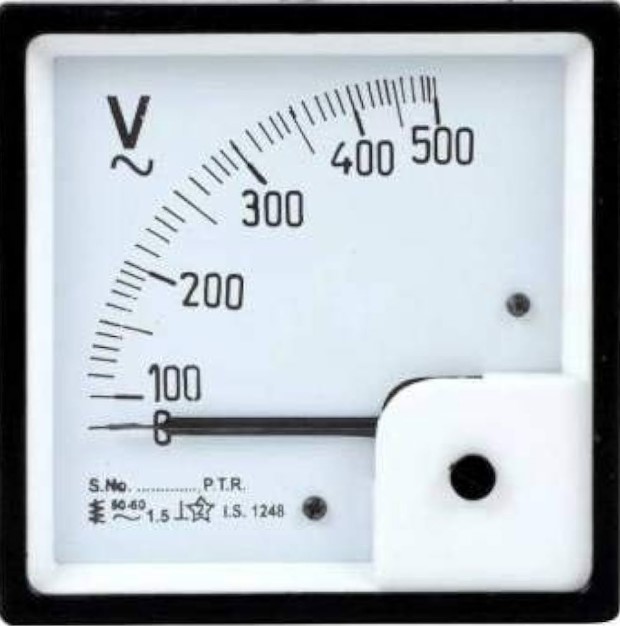 voltimetro analógico en la medición de magnitudes eléctricas