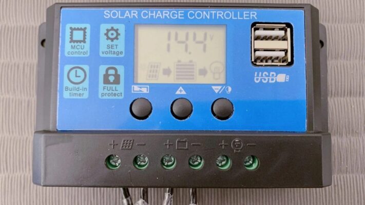 regulador de carga solar